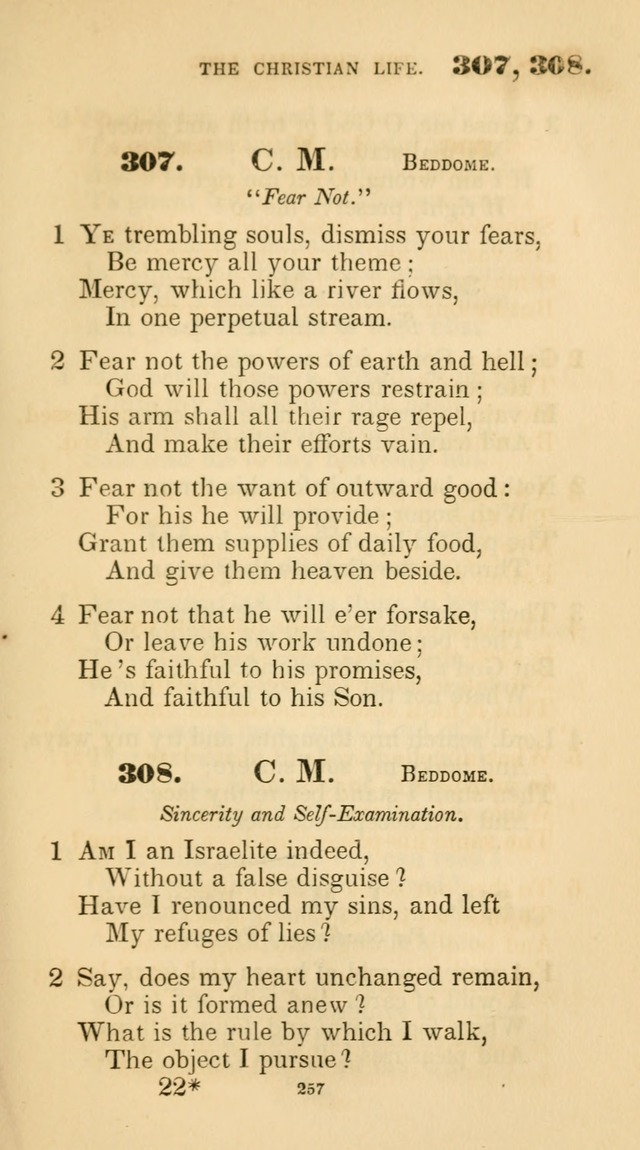 A Collection of Psalms and Hymns for Christian Worship. (45th ed.) page 257