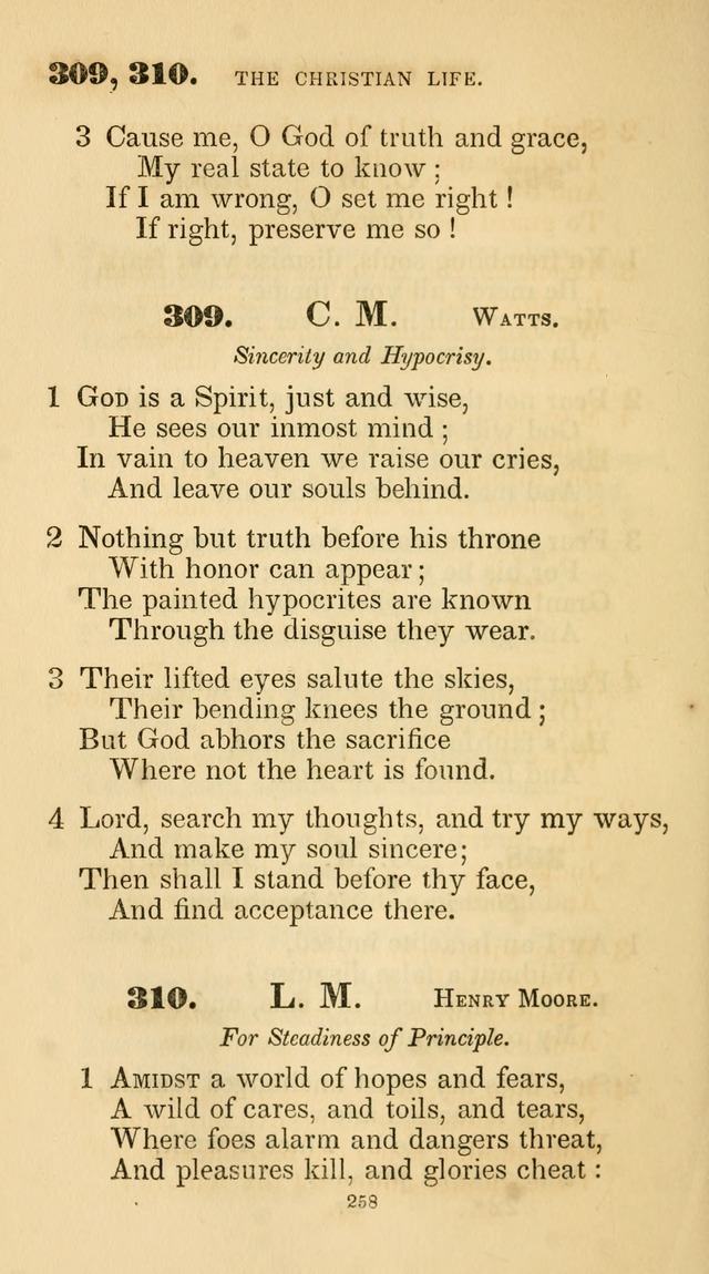 A Collection of Psalms and Hymns for Christian Worship. (45th ed.) page 258