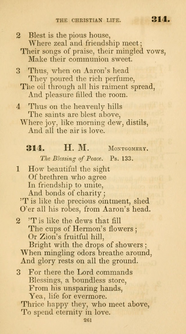 A Collection of Psalms and Hymns for Christian Worship. (45th ed.) page 261