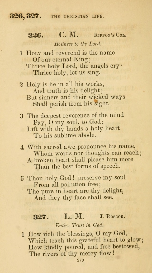 A Collection of Psalms and Hymns for Christian Worship. (45th ed.) page 270