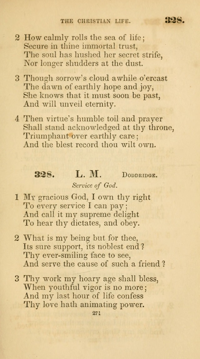 A Collection of Psalms and Hymns for Christian Worship. (45th ed.) page 271