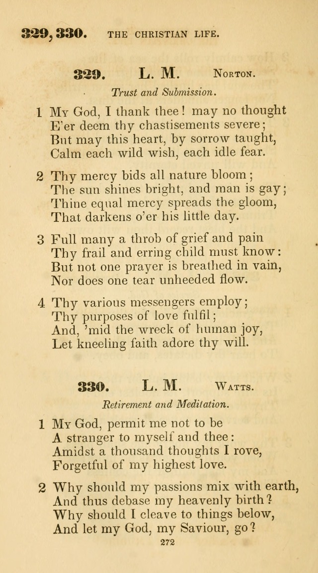 A Collection of Psalms and Hymns for Christian Worship. (45th ed.) page 272