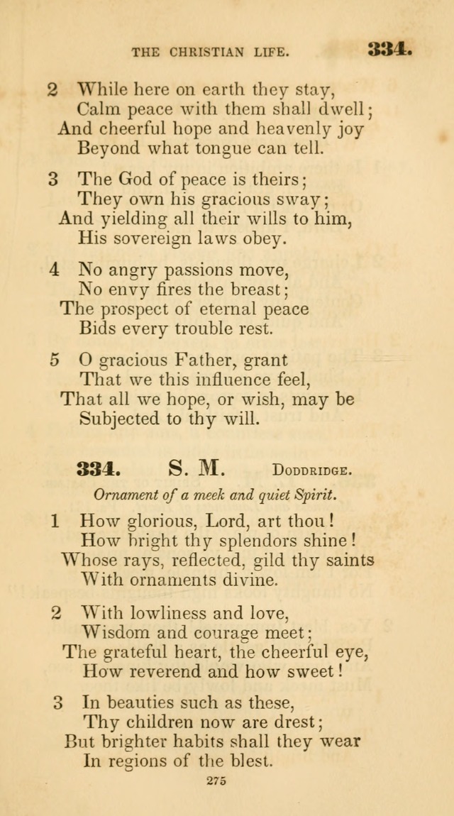 A Collection of Psalms and Hymns for Christian Worship. (45th ed.) page 275