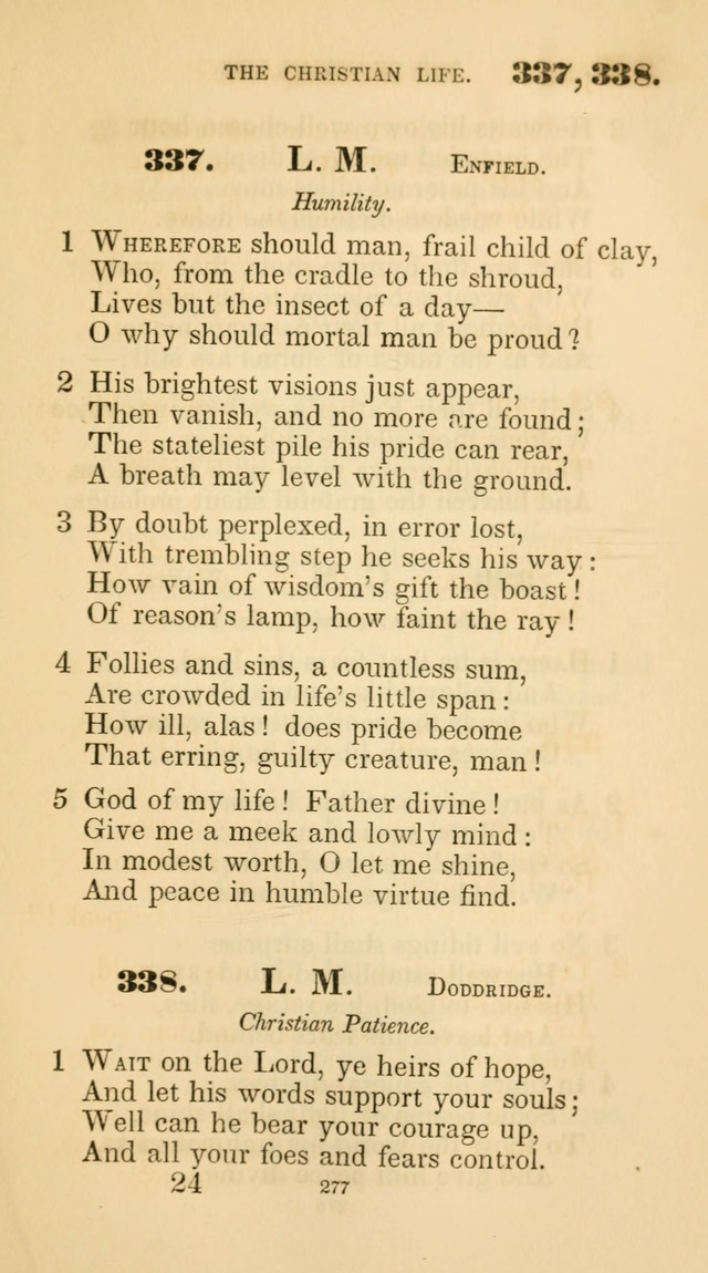 A Collection of Psalms and Hymns for Christian Worship. (45th ed.) page 277