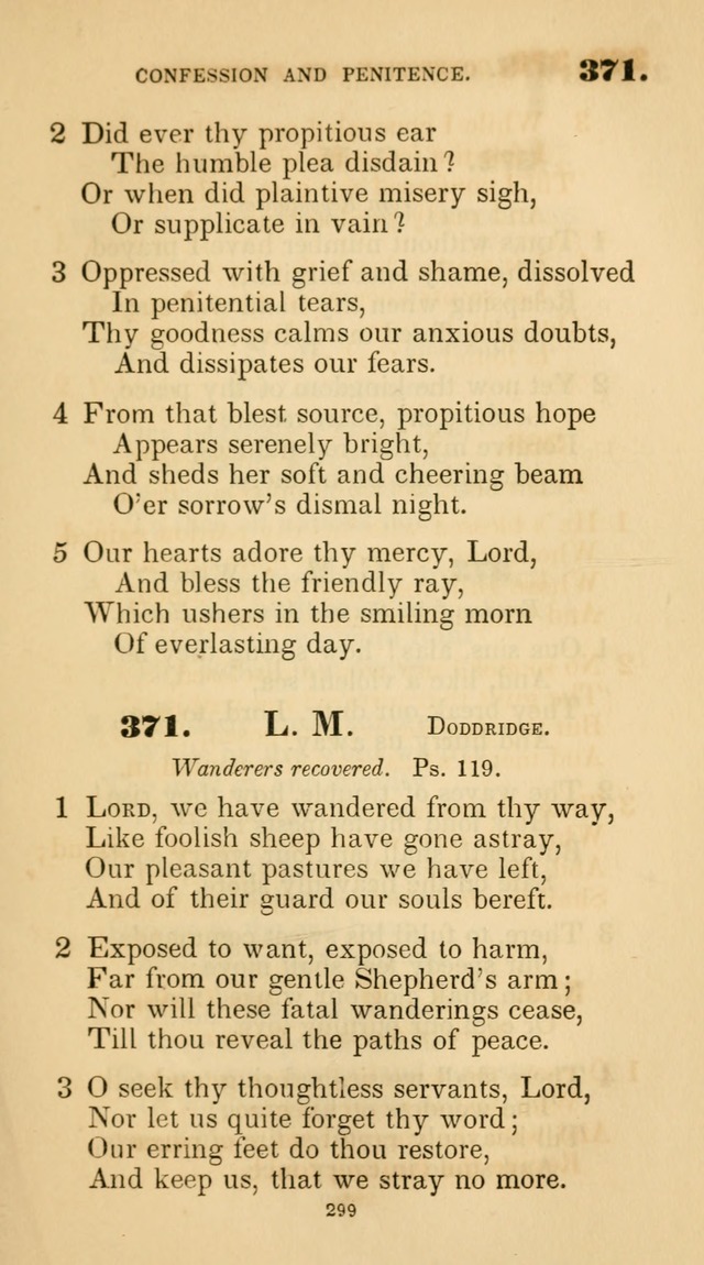 A Collection of Psalms and Hymns for Christian Worship. (45th ed.) page 299