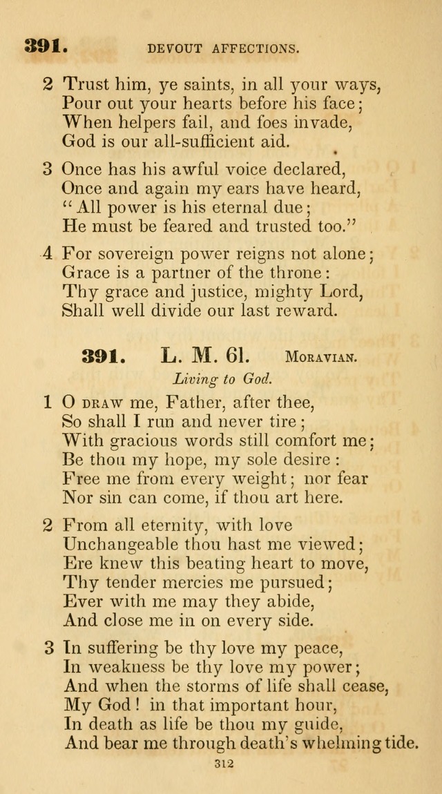 A Collection of Psalms and Hymns for Christian Worship. (45th ed.) page 312