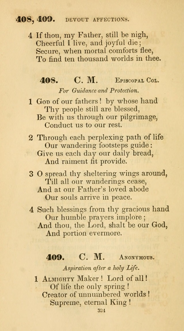 A Collection of Psalms and Hymns for Christian Worship. (45th ed.) page 324