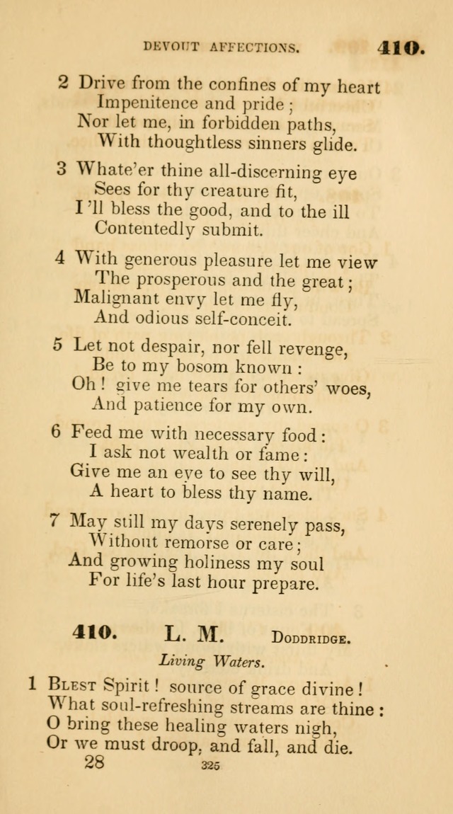 A Collection of Psalms and Hymns for Christian Worship. (45th ed.) page 325