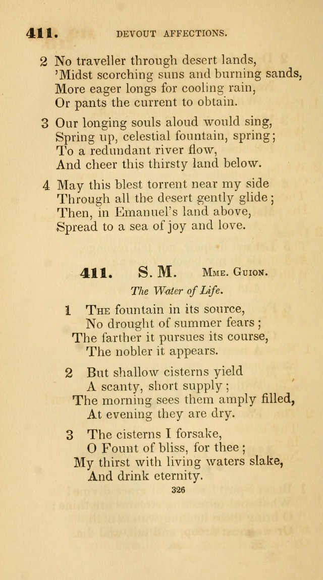 A Collection of Psalms and Hymns for Christian Worship. (45th ed.) page 326