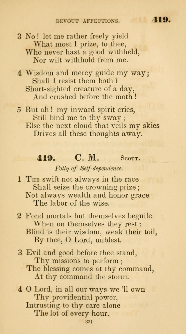 A Collection of Psalms and Hymns for Christian Worship. (45th ed.) page 331