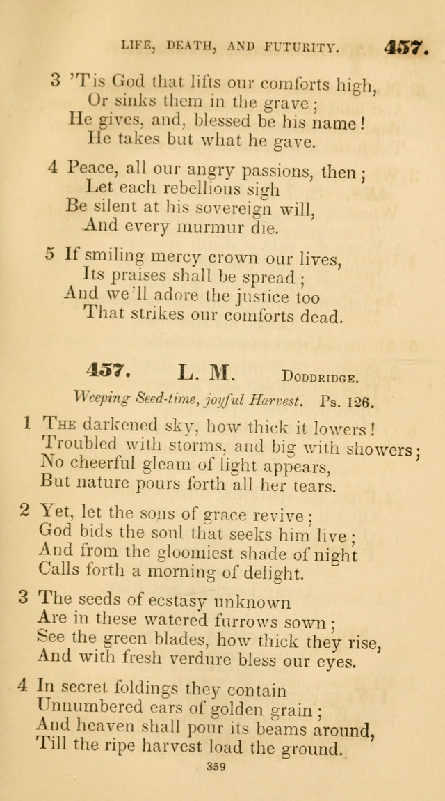 A Collection of Psalms and Hymns for Christian Worship. (45th ed.) page 359