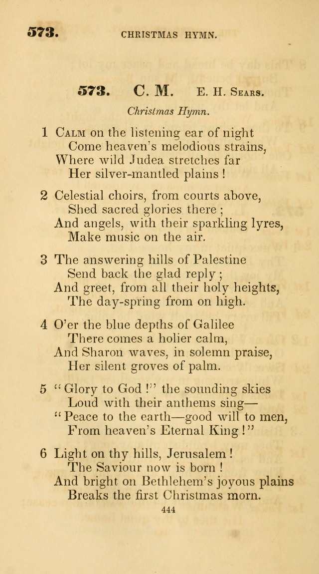 A Collection of Psalms and Hymns for Christian Worship. (45th ed.) page 444