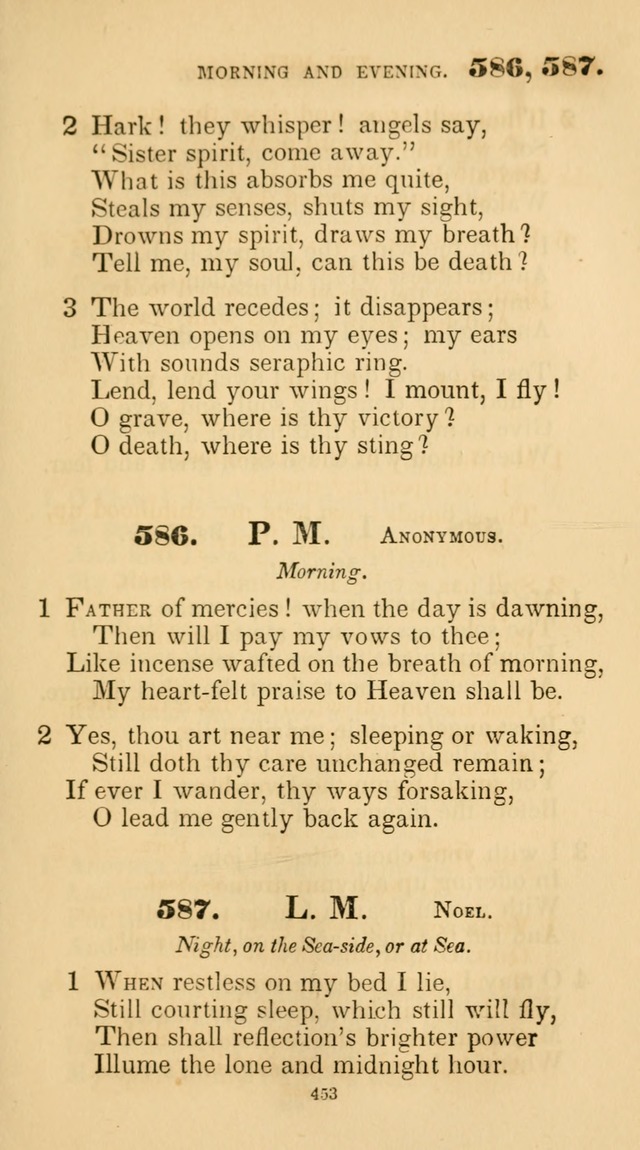 A Collection of Psalms and Hymns for Christian Worship. (45th ed.) page 453