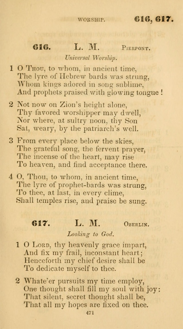 A Collection of Psalms and Hymns for Christian Worship. (45th ed.) page 471