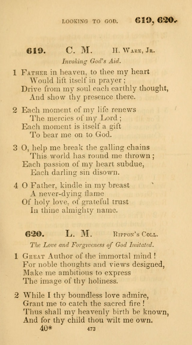 A Collection of Psalms and Hymns for Christian Worship. (45th ed.) page 473