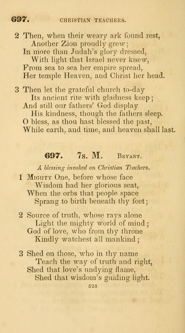 A Collection of Psalms and Hymns for Christian Worship. (45th ed.) page 528