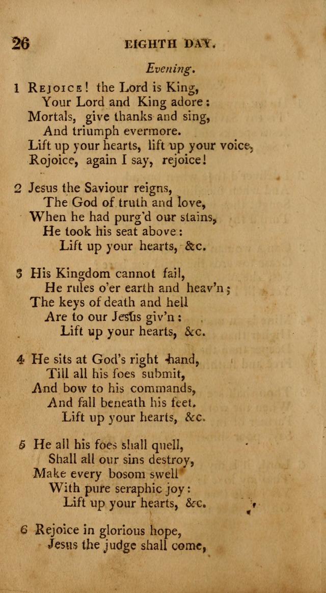 A Collection of Psalms and Hymns: from various authors, chiefly designed for public worship (4th ed.) page 26