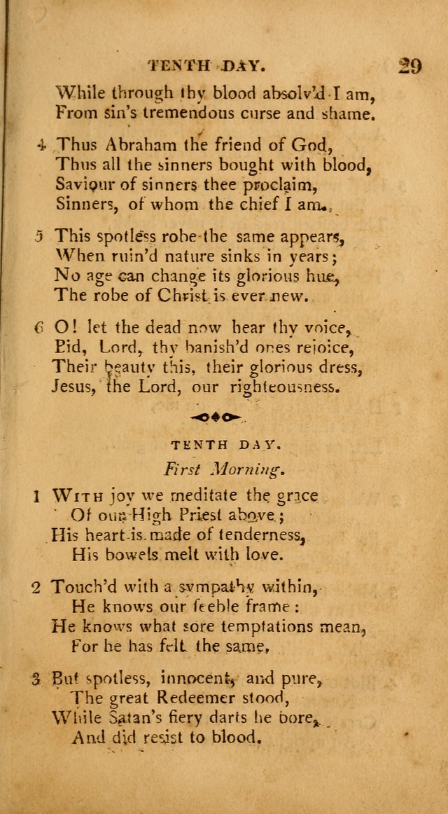 A Collection of Psalms and Hymns: from various authors, chiefly designed for public worship (4th ed.) page 29