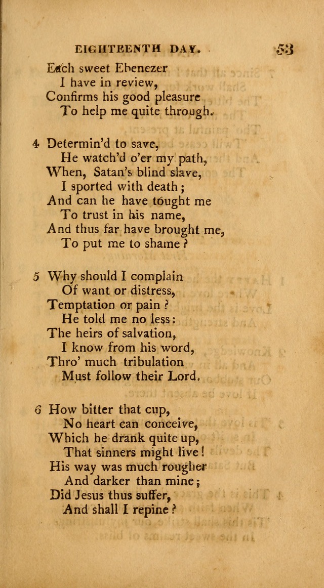 A Collection of Psalms and Hymns: from various authors, chiefly designed for public worship (4th ed.) page 53