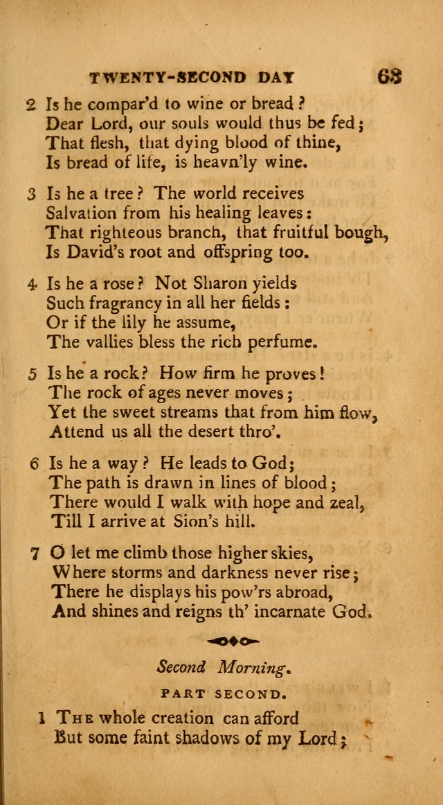 A Collection of Psalms and Hymns: from various authors, chiefly designed for public worship (4th ed.) page 63