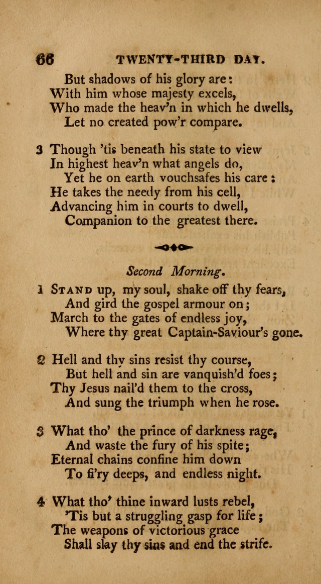 A Collection of Psalms and Hymns: from various authors, chiefly designed for public worship (4th ed.) page 66