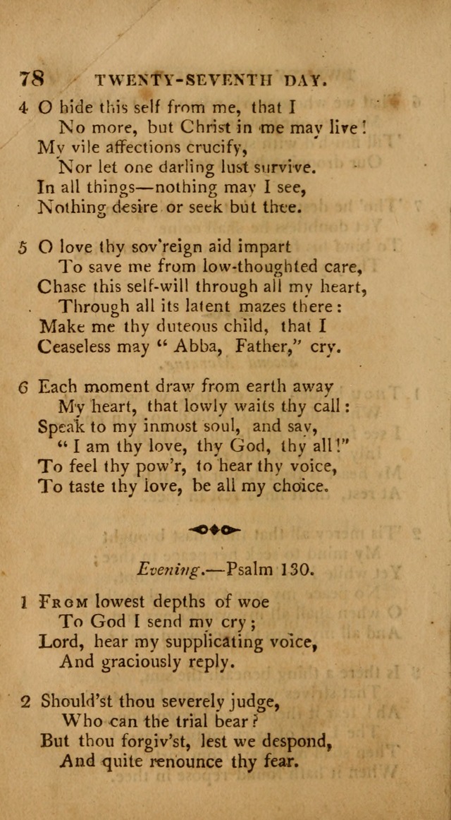 A Collection of Psalms and Hymns: from various authors, chiefly designed for public worship (4th ed.) page 78