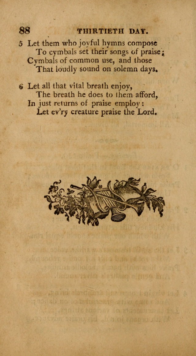 A Collection of Psalms and Hymns: from various authors, chiefly designed for public worship (4th ed.) page 88