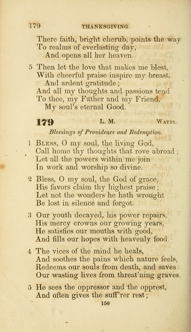 A Collection of Psalms and Hymns: from Watts, Doddridge, and others (4th ed. with an appendix) page 172