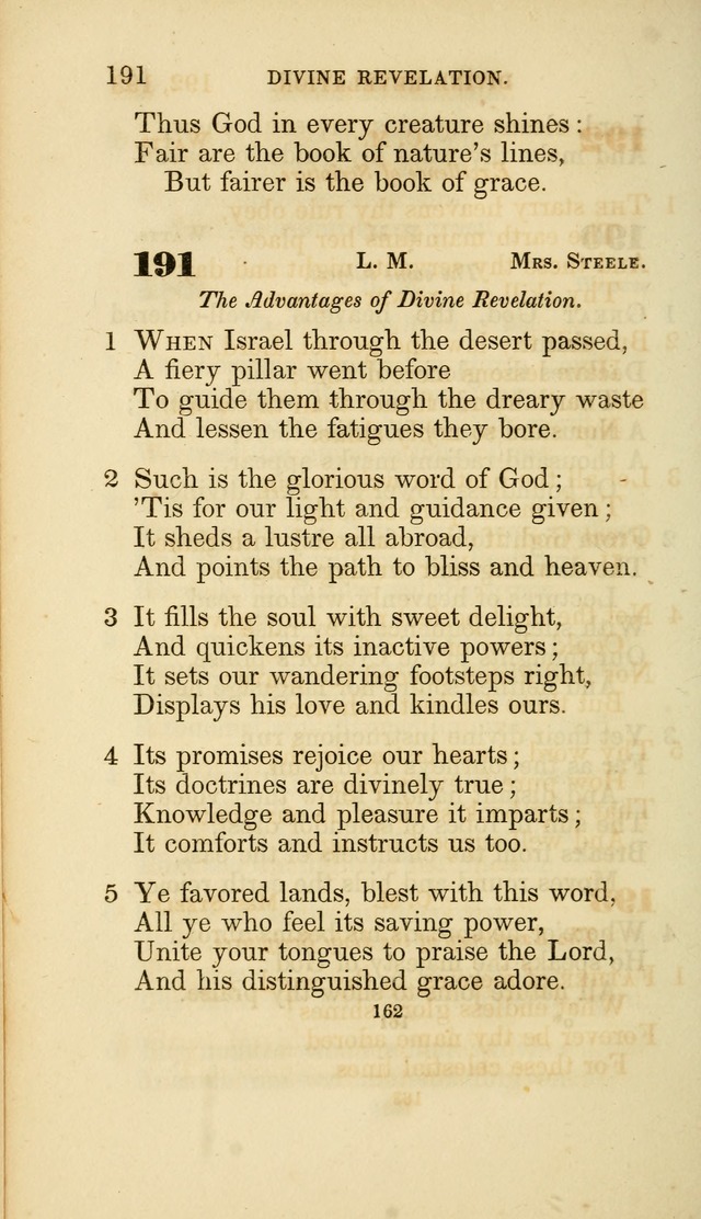 A Collection of Psalms and Hymns: from Watts, Doddridge, and others (4th ed. with an appendix) page 184