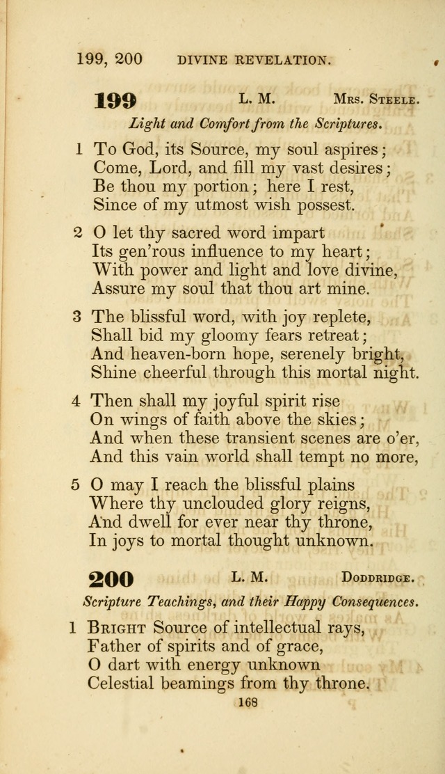 A Collection of Psalms and Hymns: from Watts, Doddridge, and others (4th ed. with an appendix) page 190