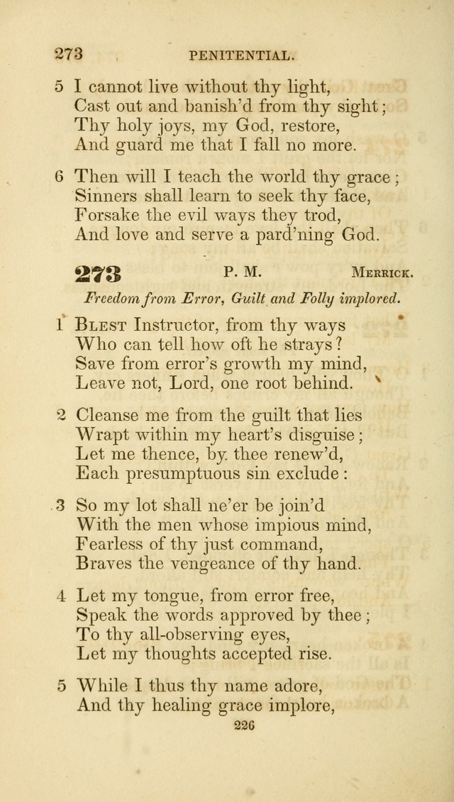 A Collection of Psalms and Hymns: from Watts, Doddridge, and others (4th ed. with an appendix) page 248