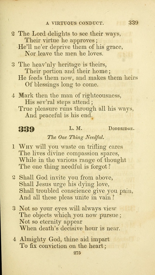 A Collection of Psalms and Hymns: from Watts, Doddridge, and others (4th ed. with an appendix) page 299