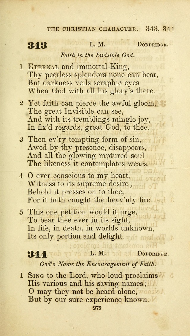 A Collection of Psalms and Hymns: from Watts, Doddridge, and others (4th ed. with an appendix) page 303