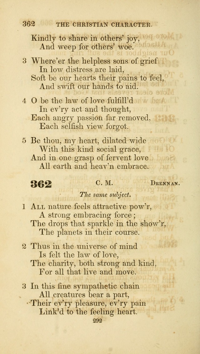 A Collection of Psalms and Hymns: from Watts, Doddridge, and others (4th ed. with an appendix) page 316