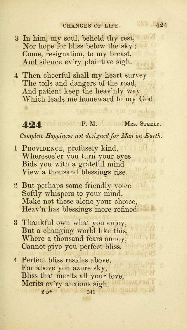 A Collection of Psalms and Hymns: from Watts, Doddridge, and others (4th ed. with an appendix) page 365