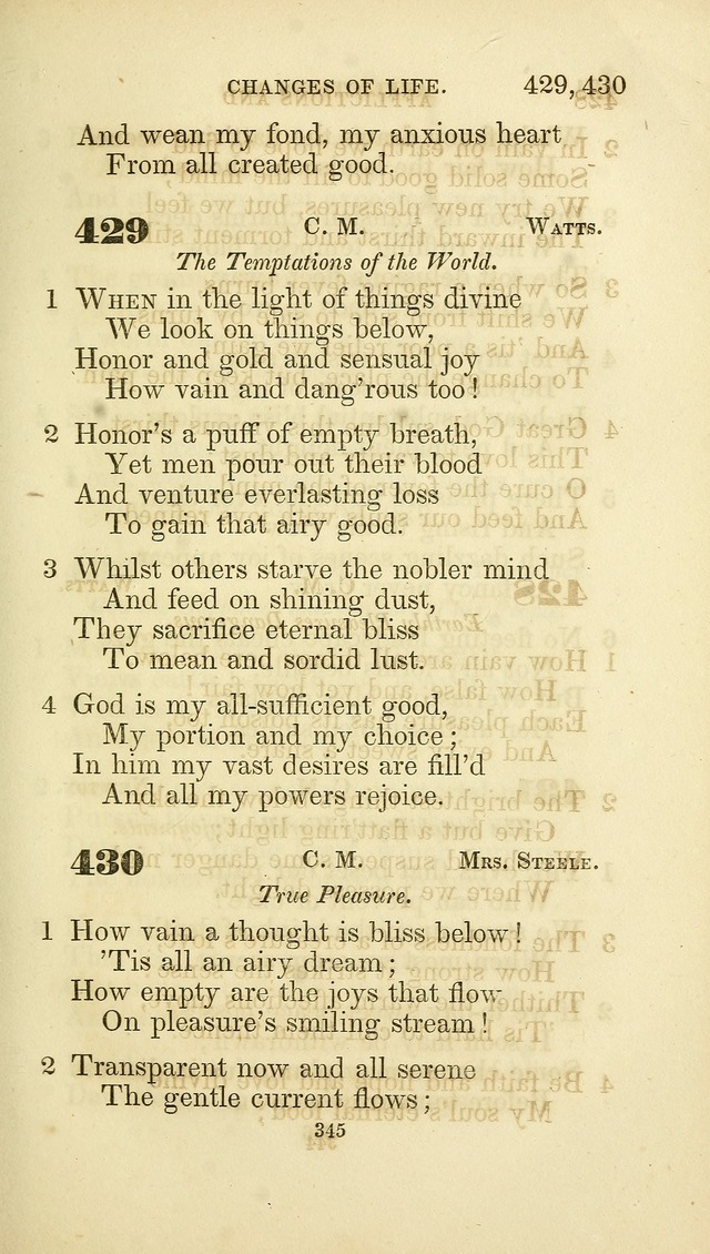 A Collection of Psalms and Hymns: from Watts, Doddridge, and others (4th ed. with an appendix) page 369