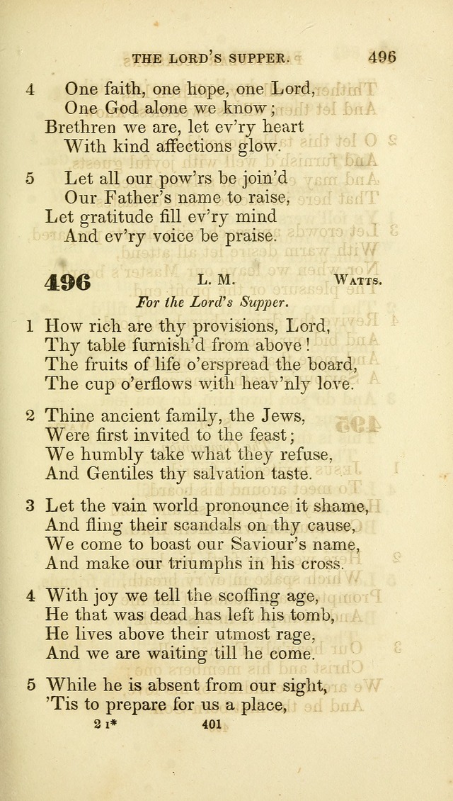 A Collection of Psalms and Hymns: from Watts, Doddridge, and others (4th ed. with an appendix) page 425