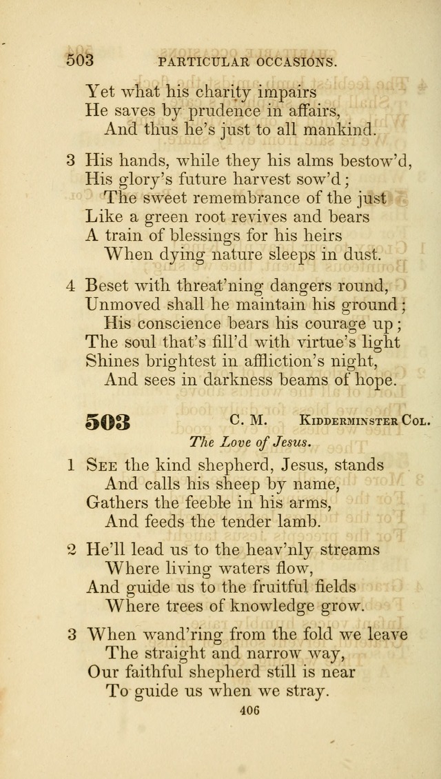 A Collection of Psalms and Hymns: from Watts, Doddridge, and others (4th ed. with an appendix) page 430