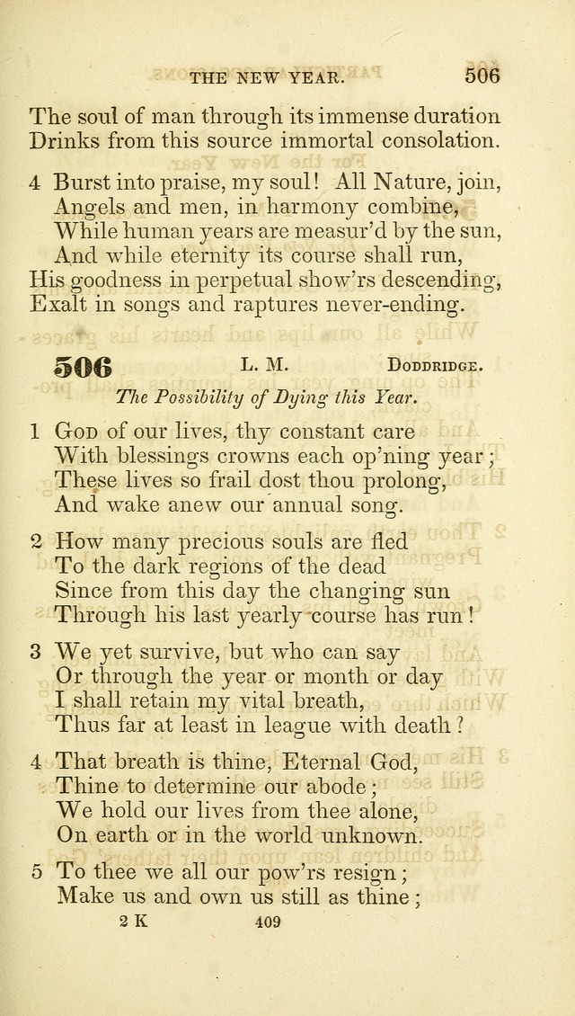 A Collection of Psalms and Hymns: from Watts, Doddridge, and others (4th ed. with an appendix) page 433