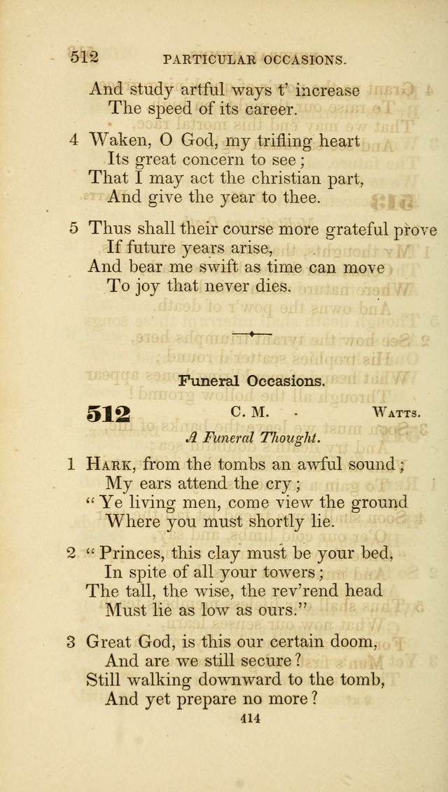 A Collection of Psalms and Hymns: from Watts, Doddridge, and others (4th ed. with an appendix) page 438