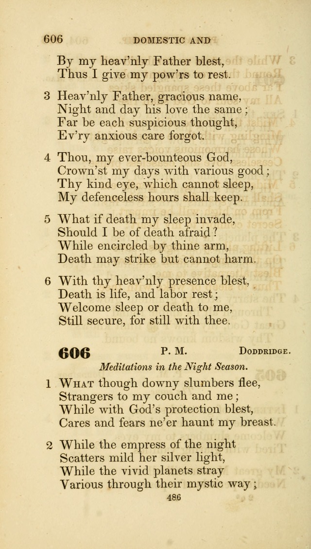 A Collection of Psalms and Hymns: from Watts, Doddridge, and others (4th ed. with an appendix) page 510