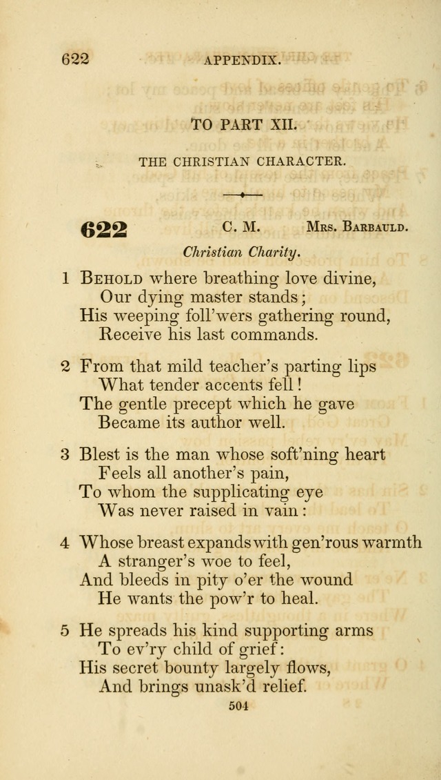 A Collection of Psalms and Hymns: from Watts, Doddridge, and others (4th ed. with an appendix) page 528