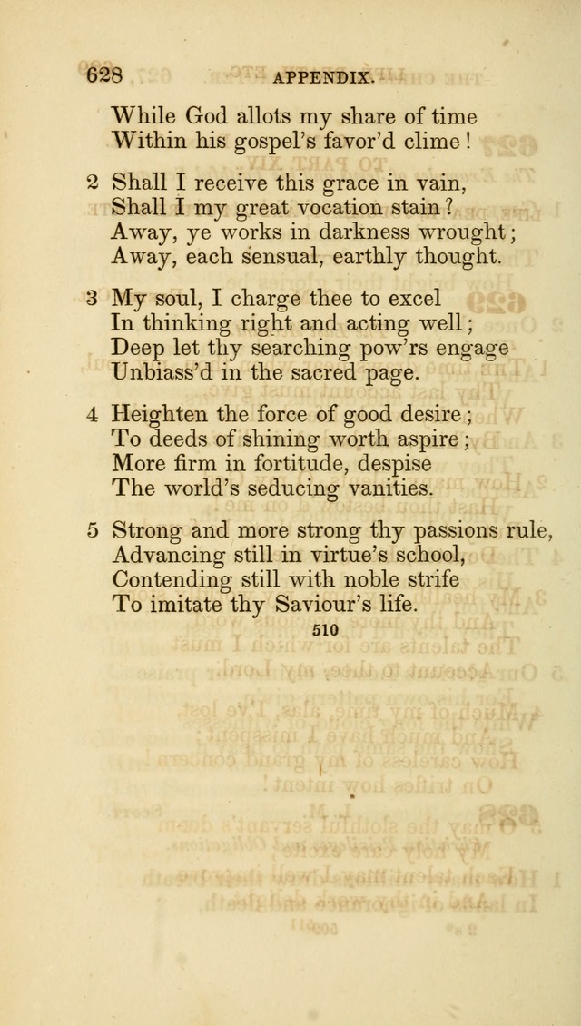 A Collection of Psalms and Hymns: from Watts, Doddridge, and others (4th ed. with an appendix) page 534