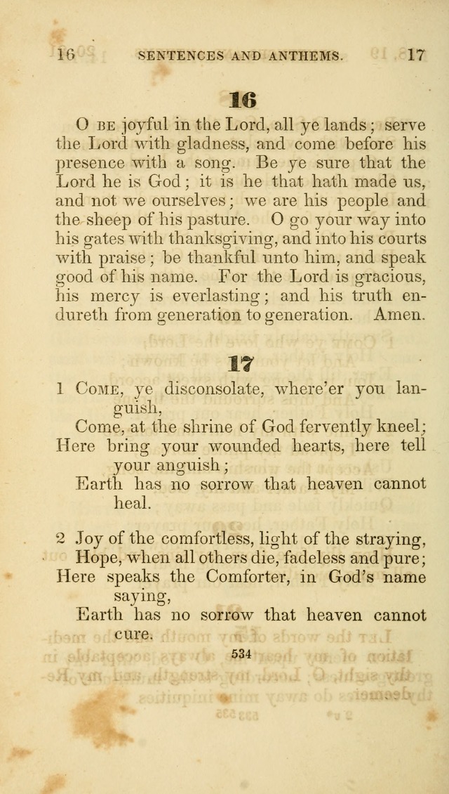 A Collection of Psalms and Hymns: from Watts, Doddridge, and others (4th ed. with an appendix) page 558