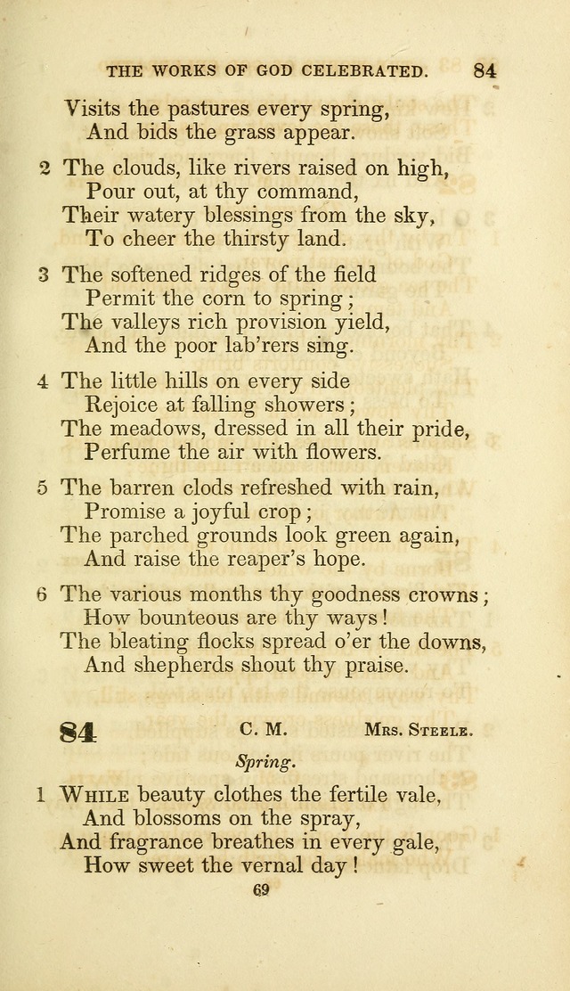 A Collection of Psalms and Hymns: from Watts, Doddridge, and others (4th ed. with an appendix) page 91