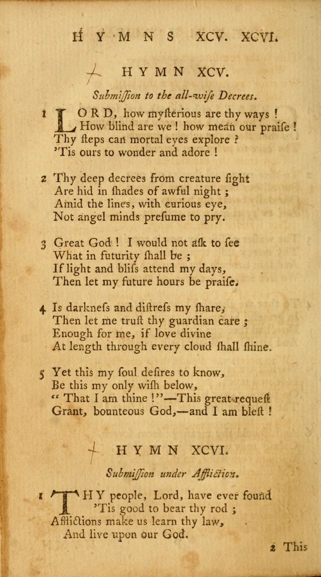 A Collection of Psalms and Hymns for Publick Worship page 112