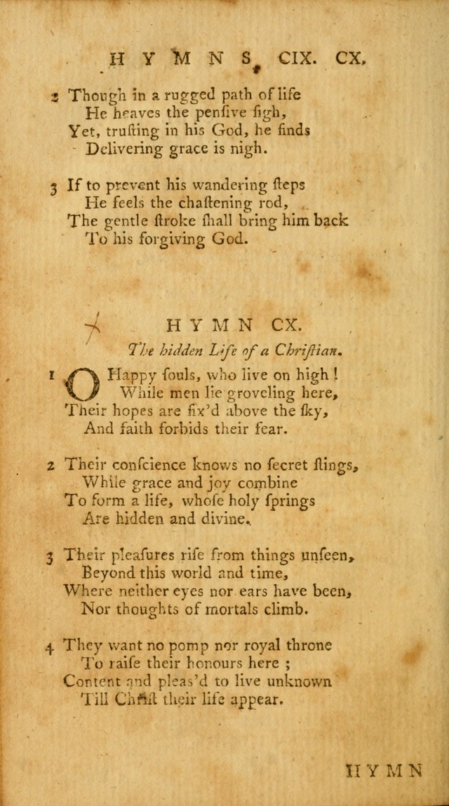 A Collection of Psalms and Hymns for Publick Worship page 122