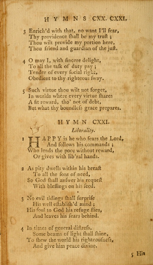 A Collection of Psalms and Hymns for Publick Worship page 130