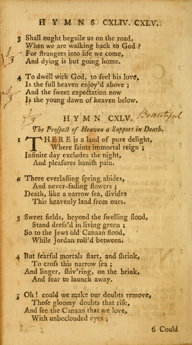 A Collection of Psalms and Hymns for Publick Worship page 148