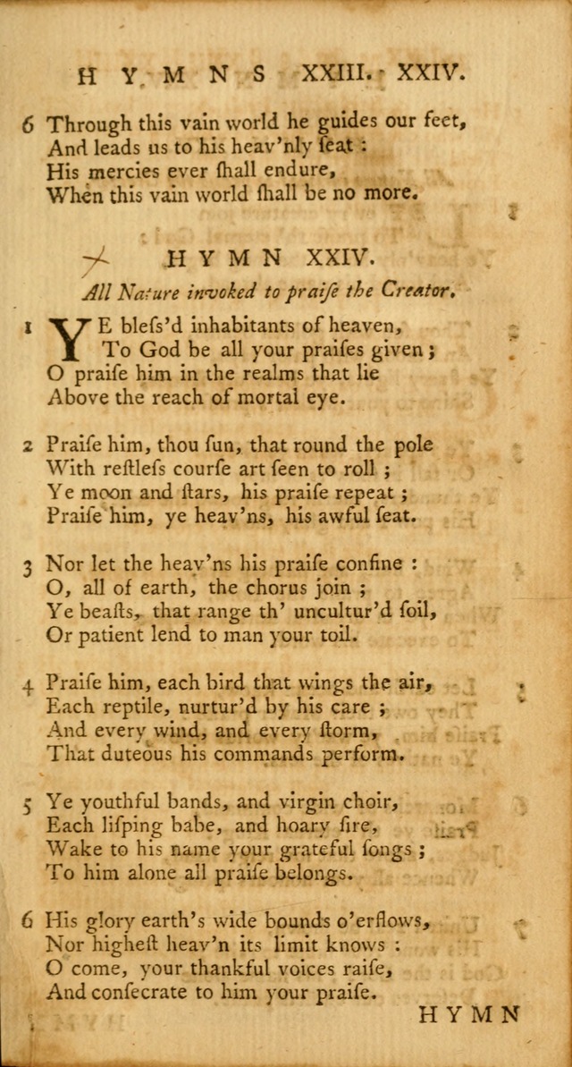 A Collection of Psalms and Hymns for Publick Worship page 57